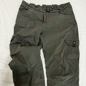 Kuhl Army Green Cargo Pants